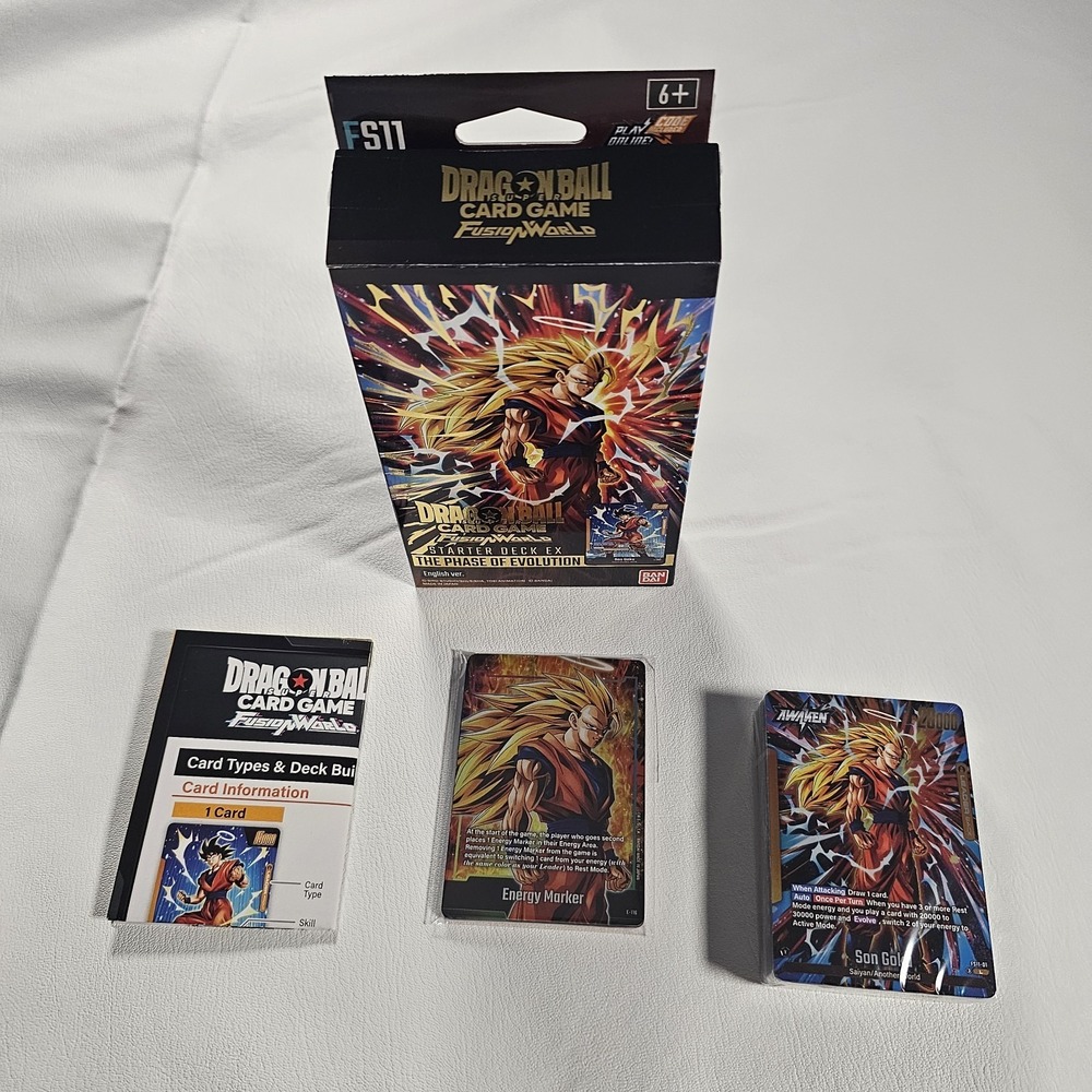 DBS Fusion World Starter‎ Deck EX Phase Of Evolution FS11 (No Bonus Pack)